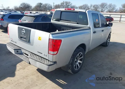 2008 Nissan Titan Se z USA, uszkodzony, nr VIN 1N6BA07DX8N349189